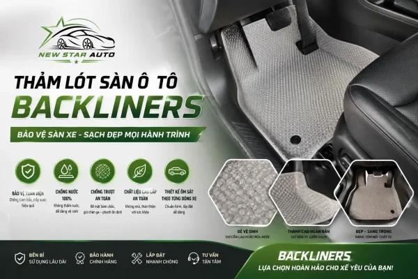 thảm lót sàn ô tô Backliners