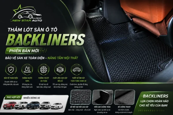 thảm lót sàn ô tô backliner